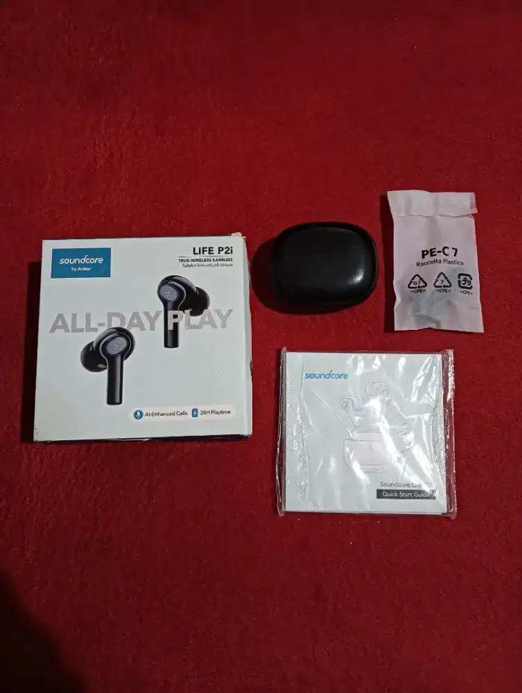 SOUNDCORE BY ANKER LIFE P2i Wireless Bluetooth Warna Black