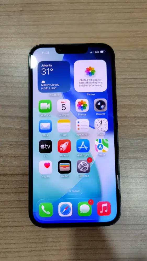 Iphone 13 256GB Midnight Resmi