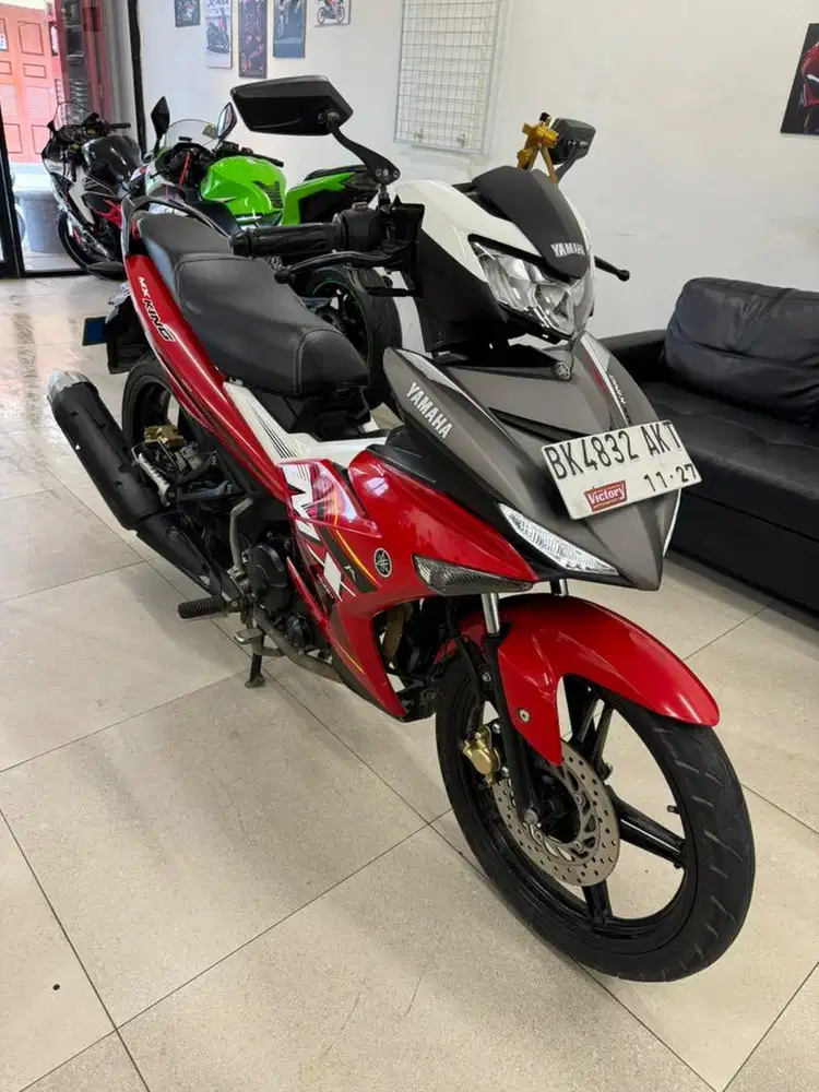 Yamaha MX King 150 CC tahun 2022 warna Merah Putih Mxking Manual Irit