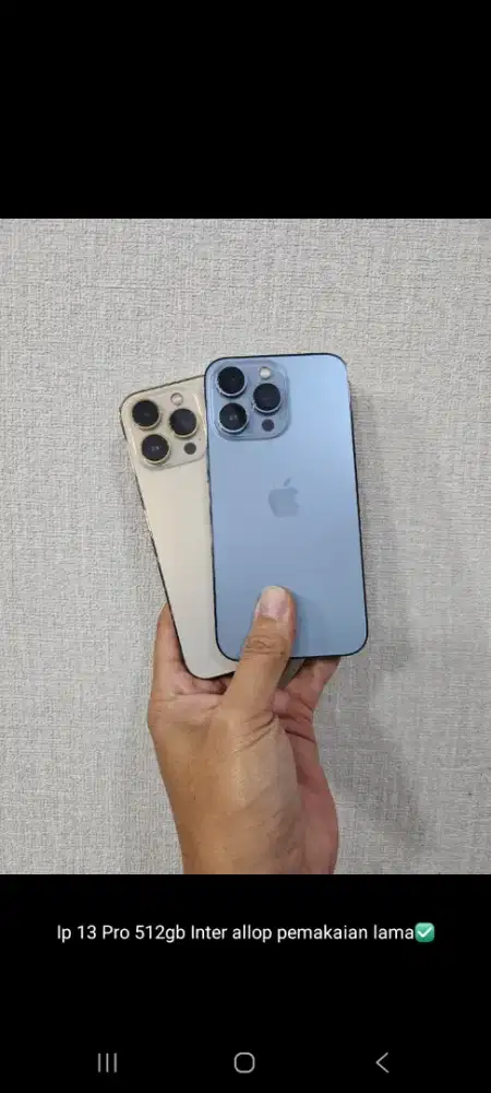 IPHONE 13 PROMAX 256 & 128 allop CASH / CREDIT BUNGA 0%