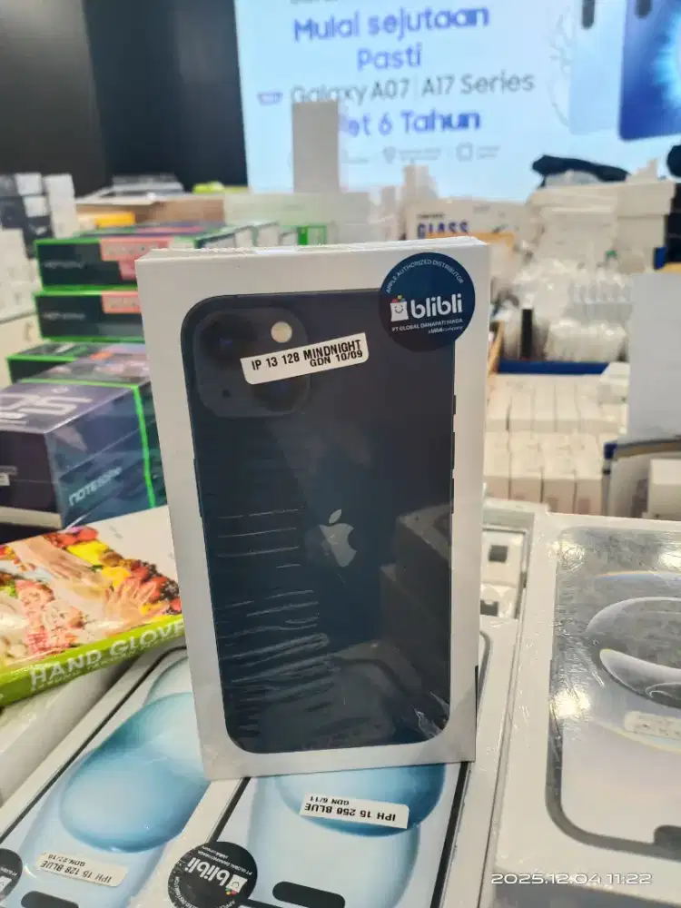 I PHONE 13, 128 GB, KREDIT TANPA DP, BUNGA 0%.