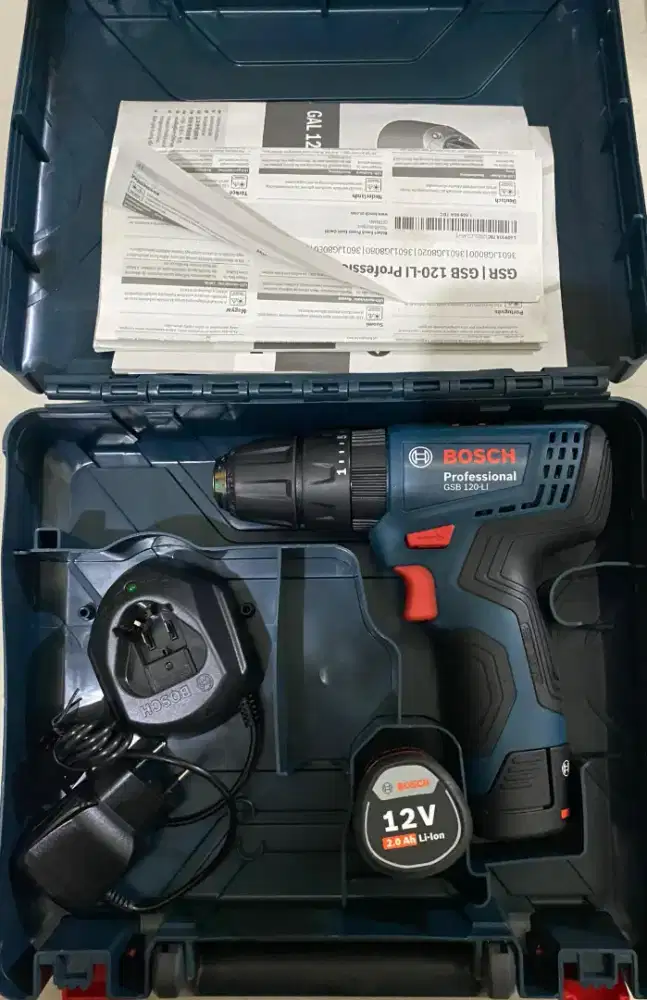 Mesin Bor Impact Baterai BOSCH GSB120-Li