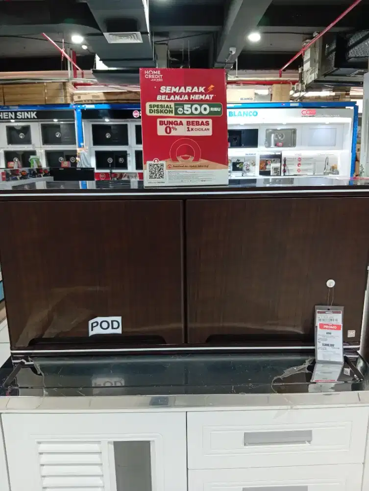 KING DOUBLE HALF CABINET 1E CU PKH 90X35X42 OAK