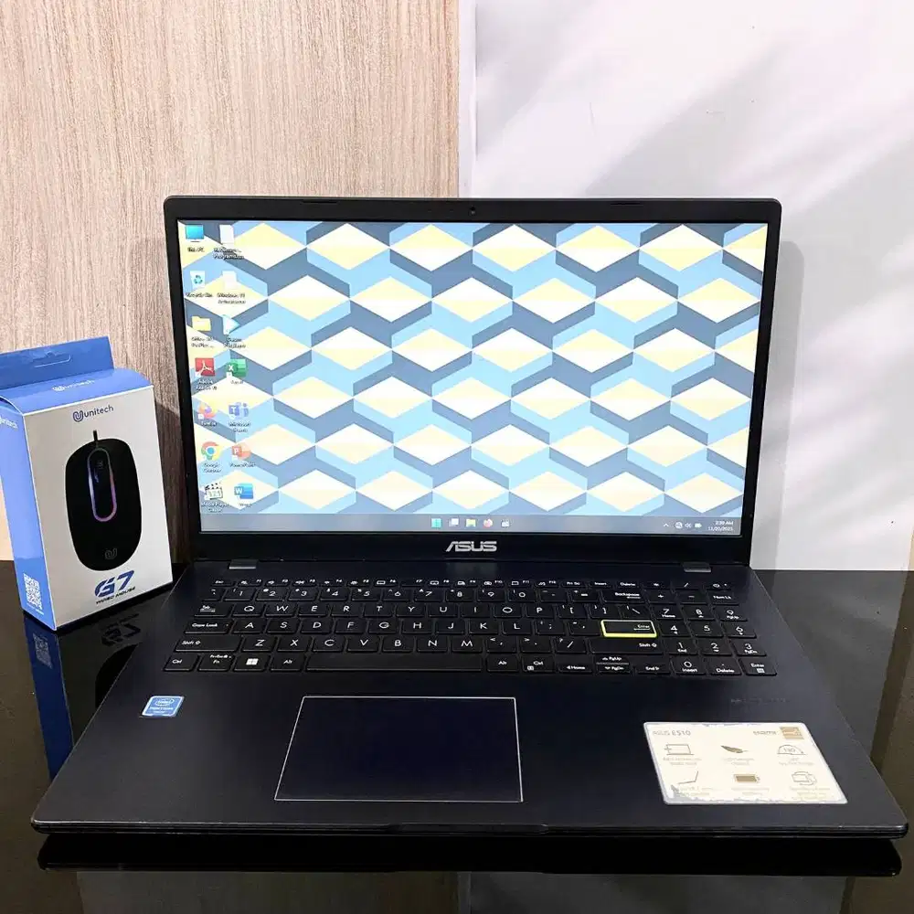 Laptop second  Asus E510MAB Pentium Silver N5030 Ram 4Gb Ssd 256Gb