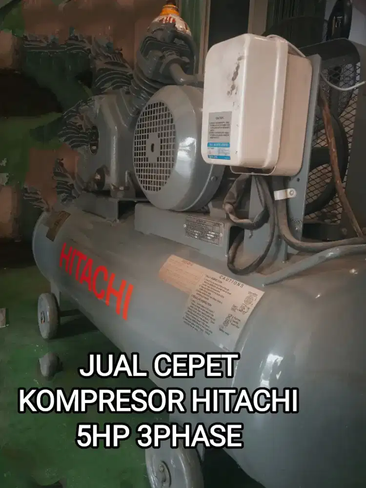 JUAL KOMPRESOR HITACHI 5HP 3PHASE