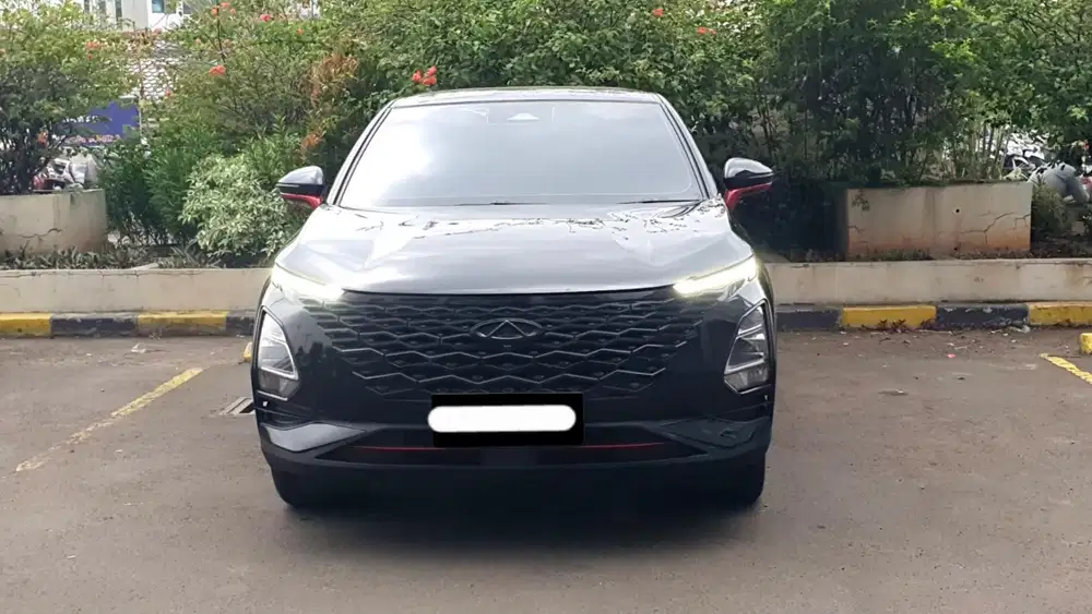 Km20rb chery omoda rz luxury 2023 hitam pajak panjang sunroof