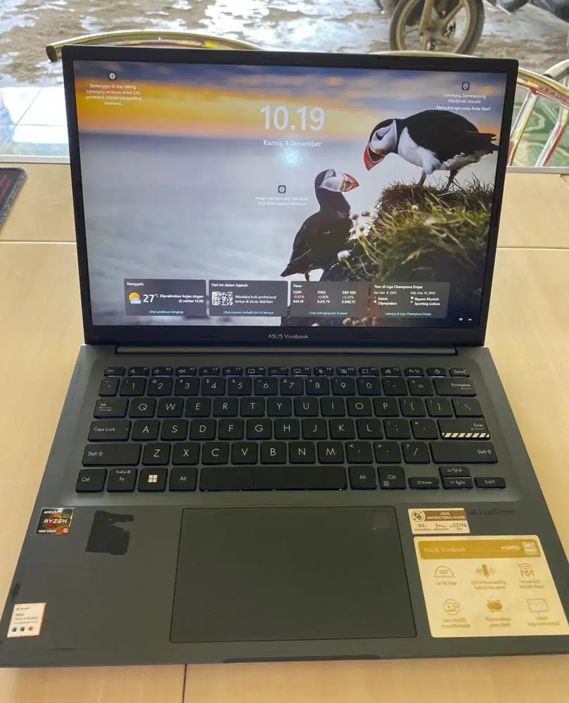 Asus vivobook amd ryzen ram 16/512 gb