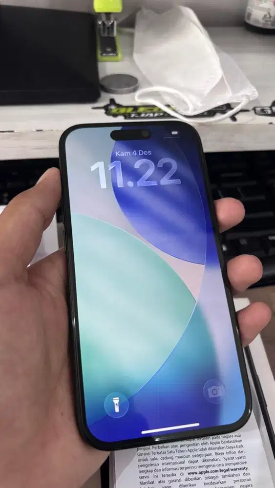 iPhone 15 128gb iBox Hitam