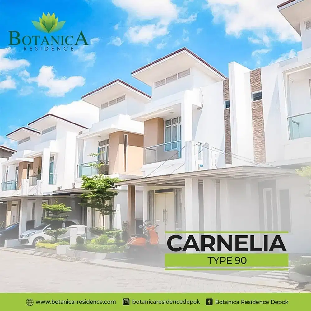Rumah Nyaman + Investasi Cuan di Botanica Residence Depo