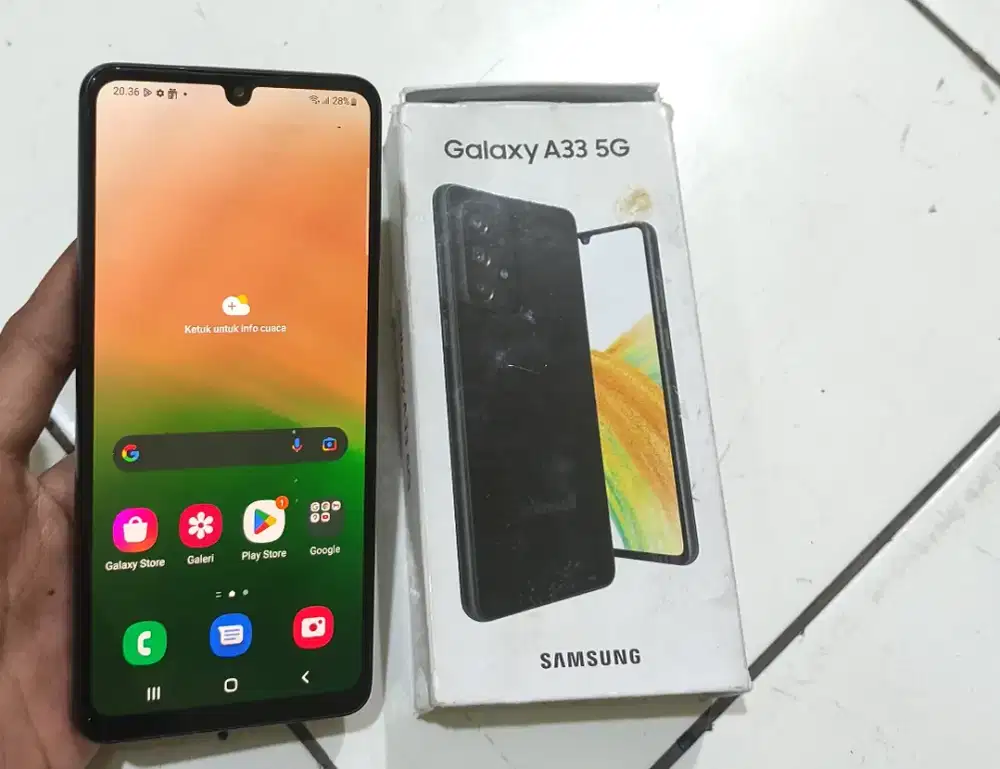 Samsung A33 5G Ram 8/128GB Fullset