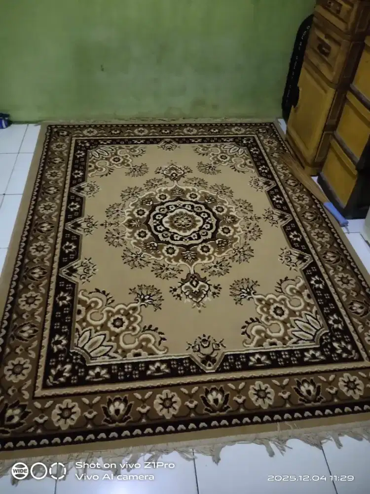 Karpet permadani 2x1.6 meter