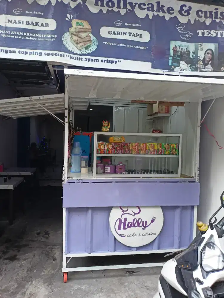 Dijual cepat container box untuk jualan 1,5 x 1,5