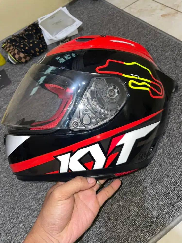 Helm kyt rc7 red