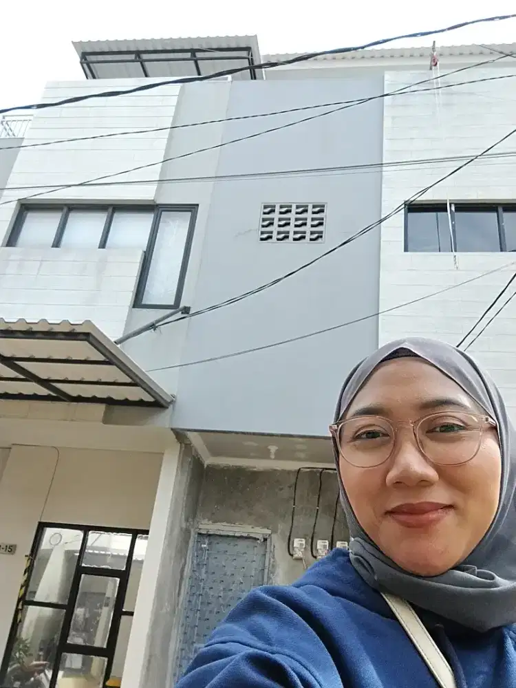 Rumah Second Jual Rugi dibawah appraisal bank, DP minimal 5%.5mnt LRT