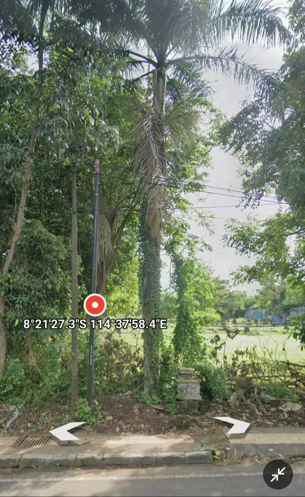 DIJUAL TANAH DI JL. JEND. SUDIRMAN, BALI , JALAN UTAMA LINTAS PROVINSI