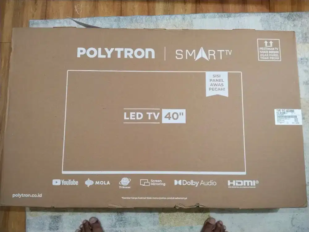 Smart tv polytron 40