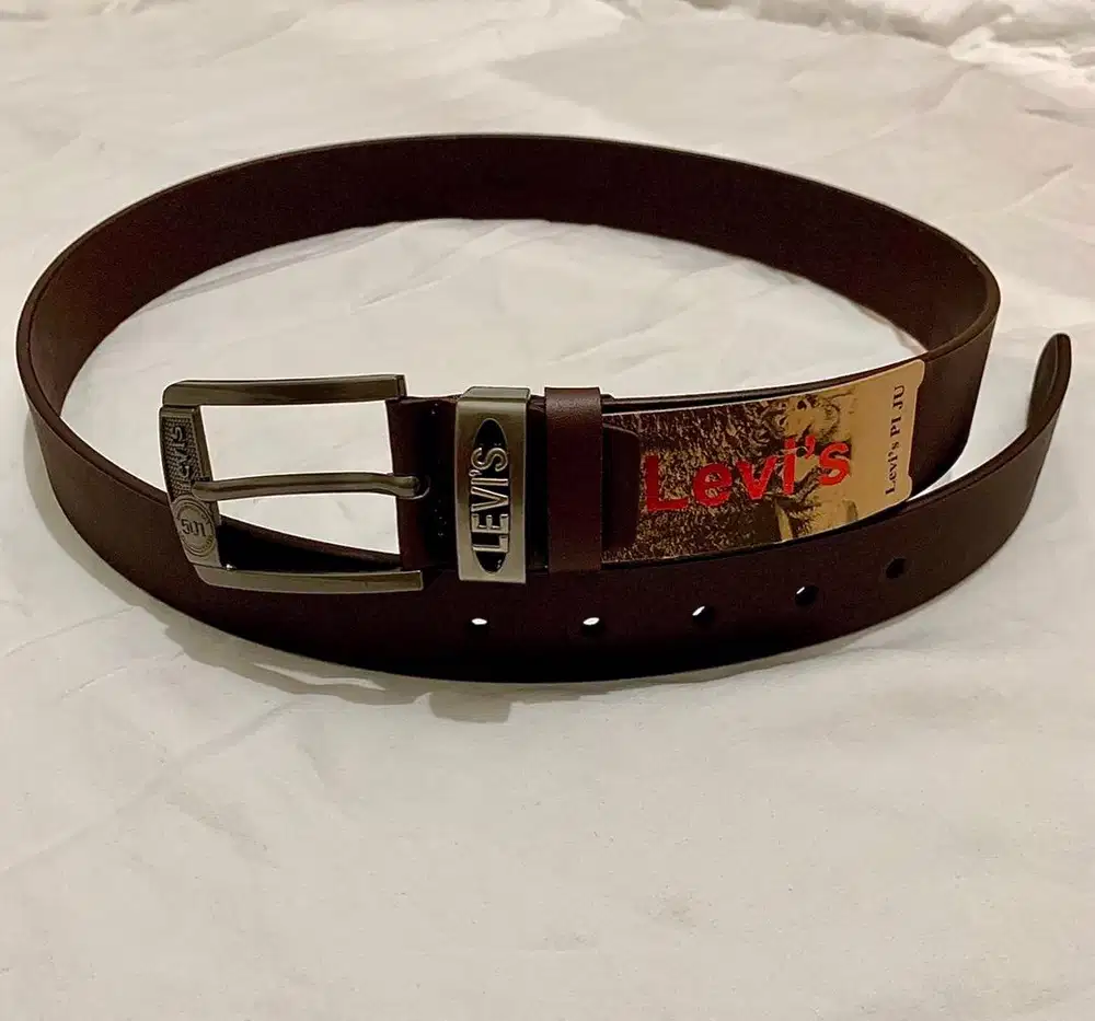 Original Levis Sabuk [ Kulit Asli ]