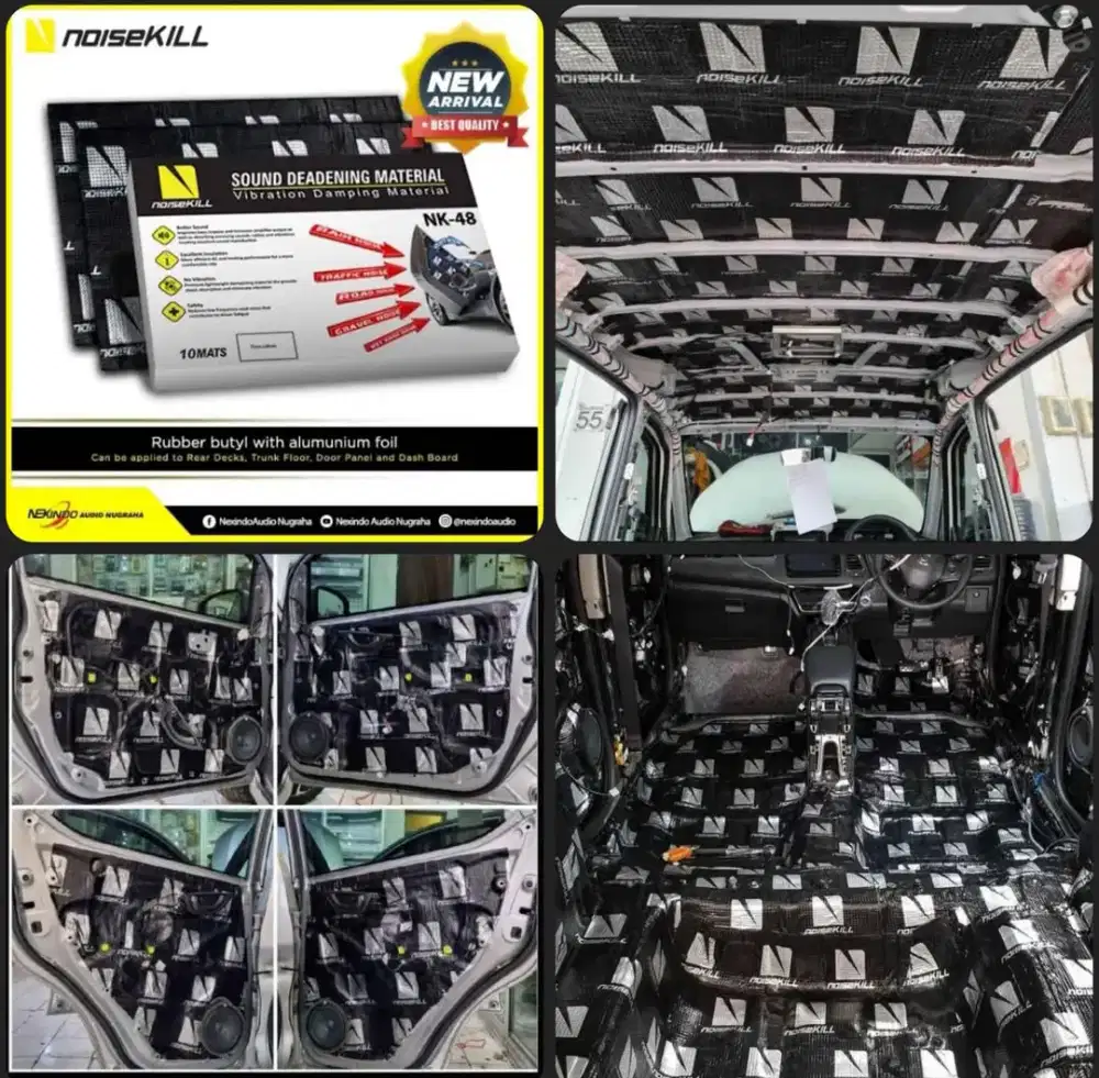 Specialist peredam suara mobil