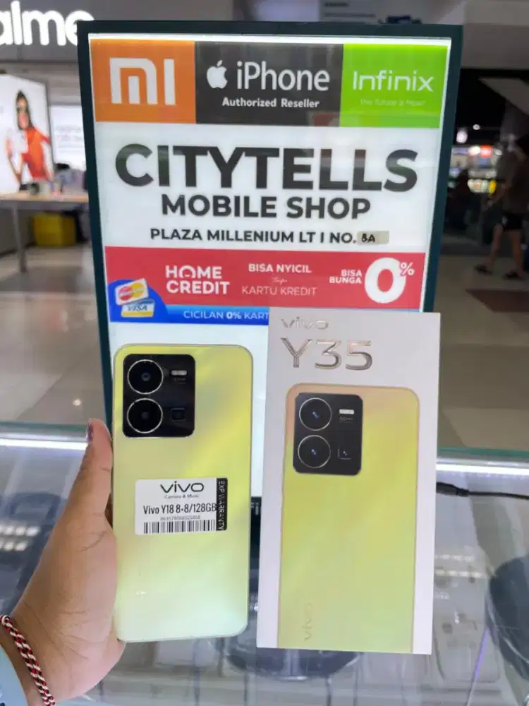 Vivo Y35 Ram 16/128 Second Ex Garnas