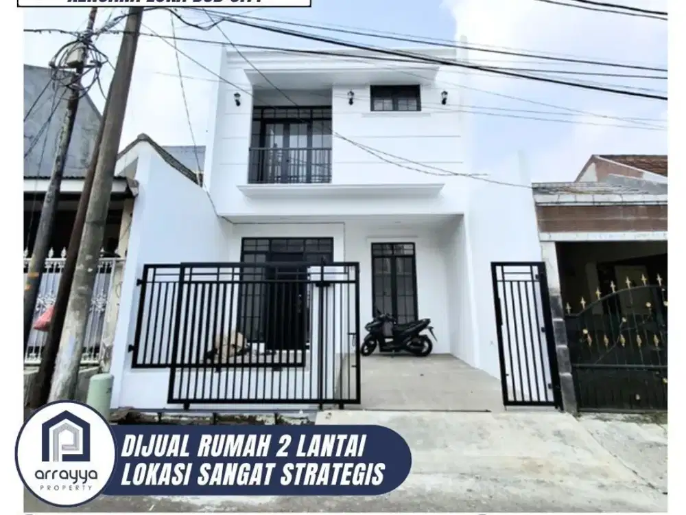 RUMAH BARU 2 LANTAI DENGAN DESAIN CLASSIC MODERN KENCANA LOKA BSD 'GLB127