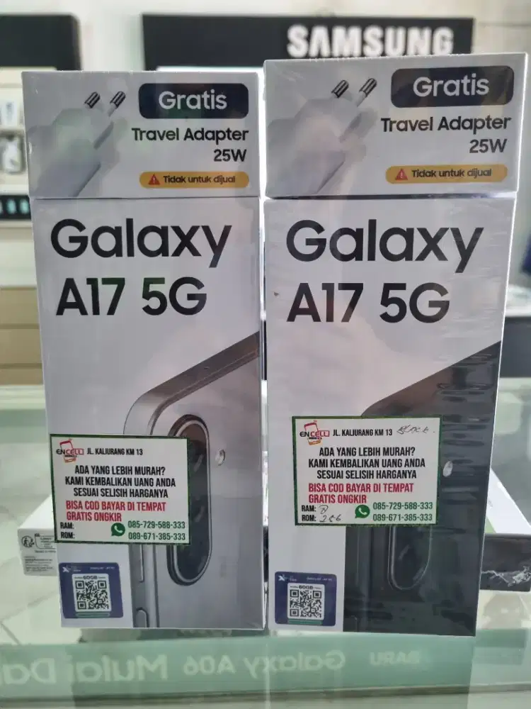 NEW SAMSUNG GALAXY A17 5G FREE ADAPTER ORI SAMSUNG TG & CASE
