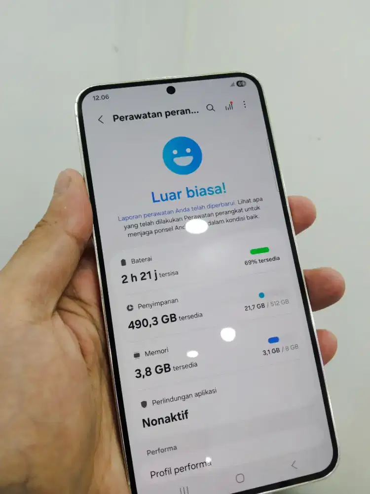 Samsung S23 plus 8/512 white