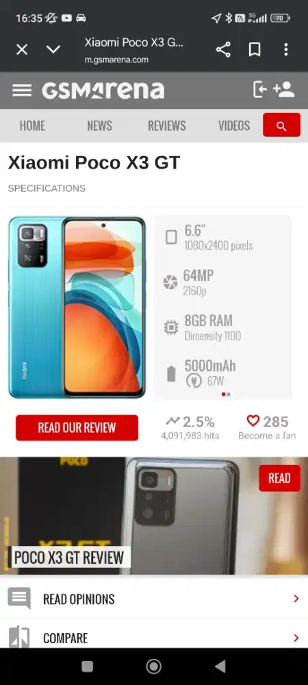 (URGENT) JUAL CEPAT POCO X3 GT 8/256, HP BAGUS, GOOD CONDITION