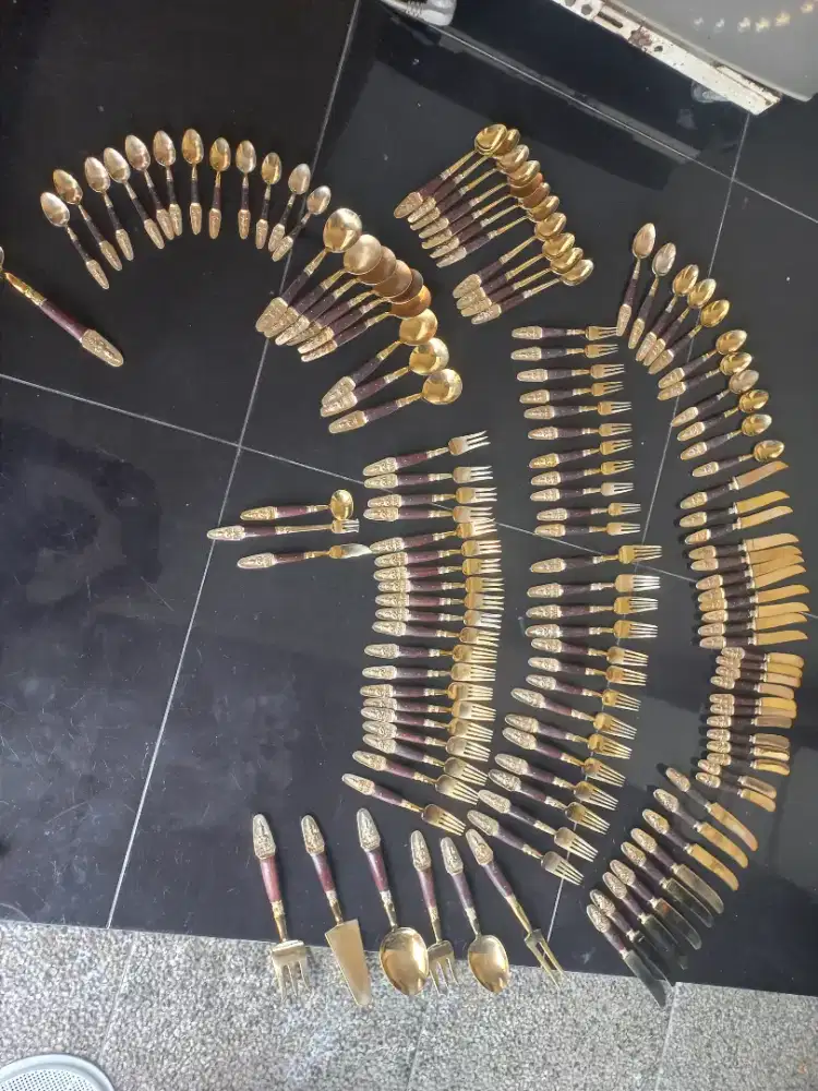 Jual bermacam sendok garpu unik SAMRAN THAILAND BHUDA