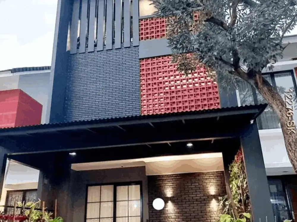 Dijual Rumah Cluster 3 Lantai Baru Renovasi Ada Rooftop Di Graha