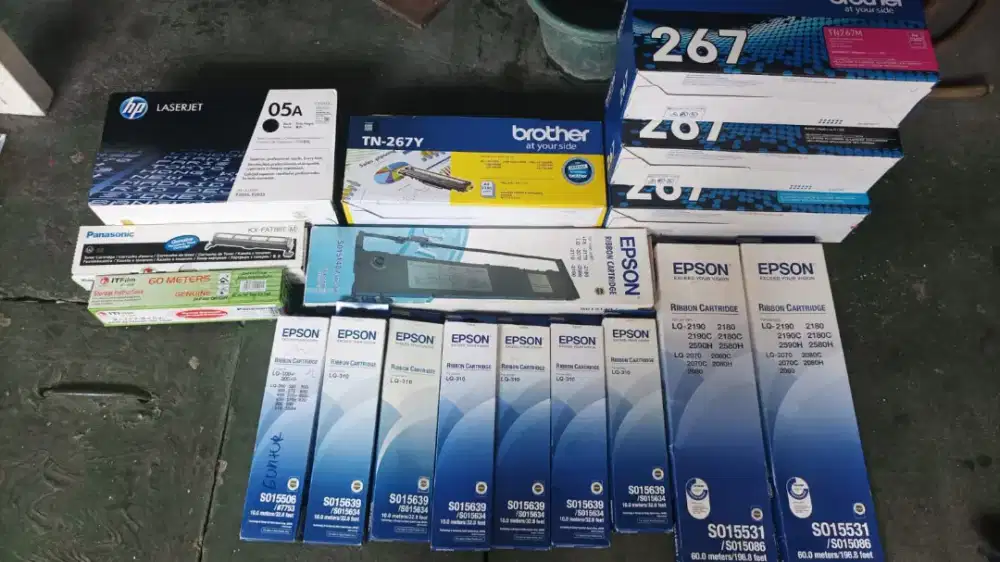 jual beli tinta/toner baru & bekas