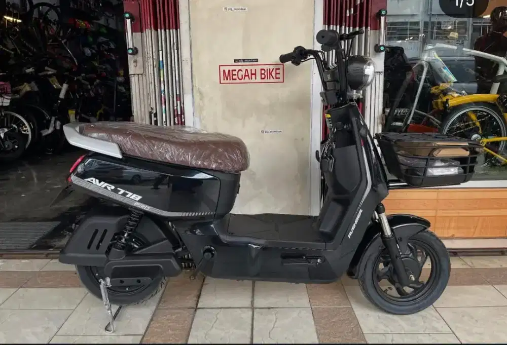 SEPEDA LISTRIK AVANGER PROMO CREDIT BUNGA 0% FREE 1KALI CICILAN