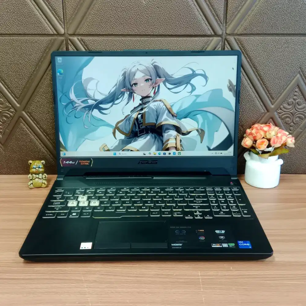 ASUS TUF F15 FX506H INTEL CORE I7 11800H RTX 2050 RAM 16GB/SSD512GB