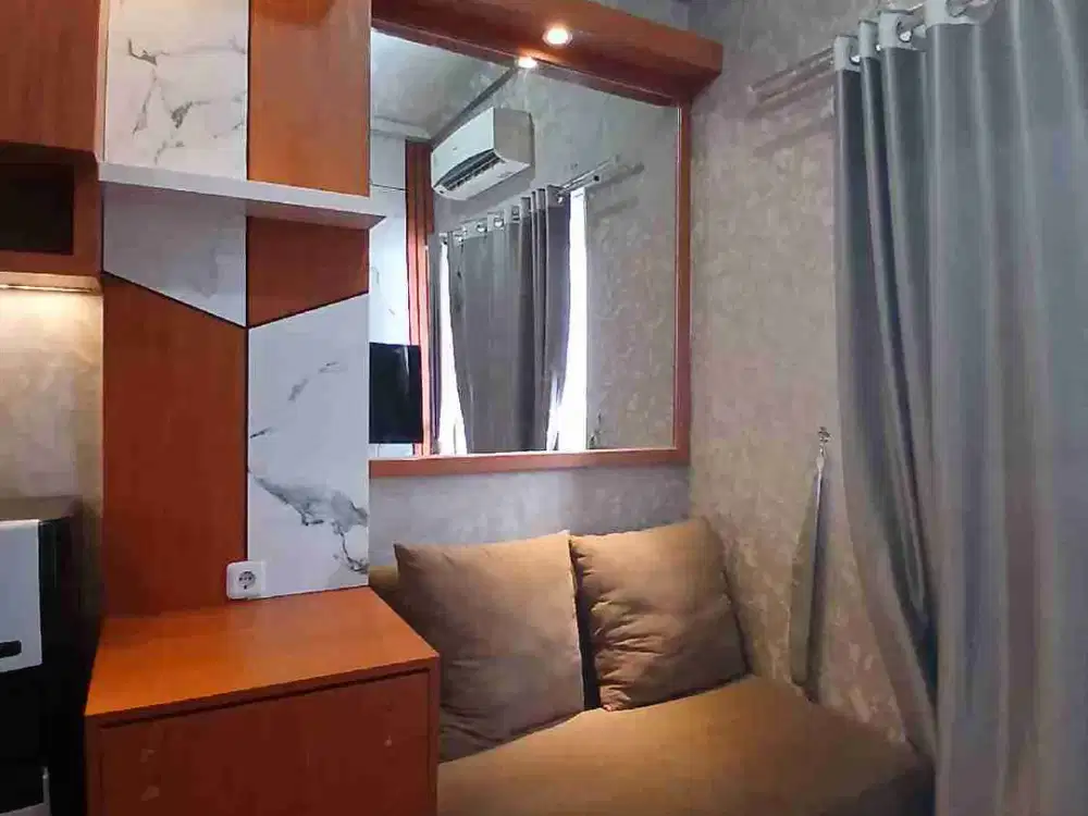 DIJUAL APARTEMEN STRATEGIS PUSAT KOTA GREEN PRAMUKA CITY 2 BEDROOM SIAP HUNI