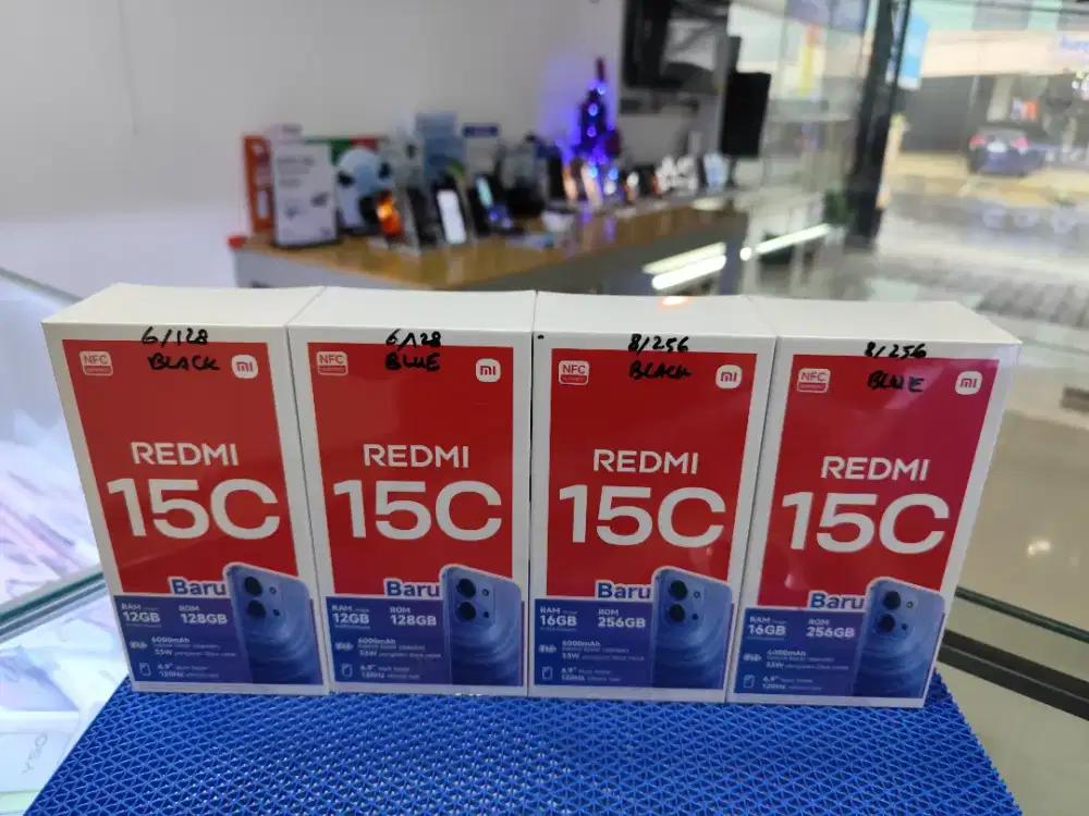 Redmi 15C New,MELAYANI KREDIT,Garansi Resmi 15 Bulan