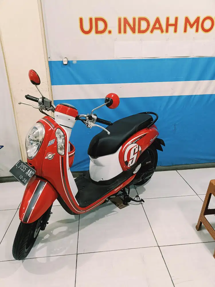 Cc110 HONDA SCOOPY ESP SPORTY FI ECO 2016 BISA KREDIT