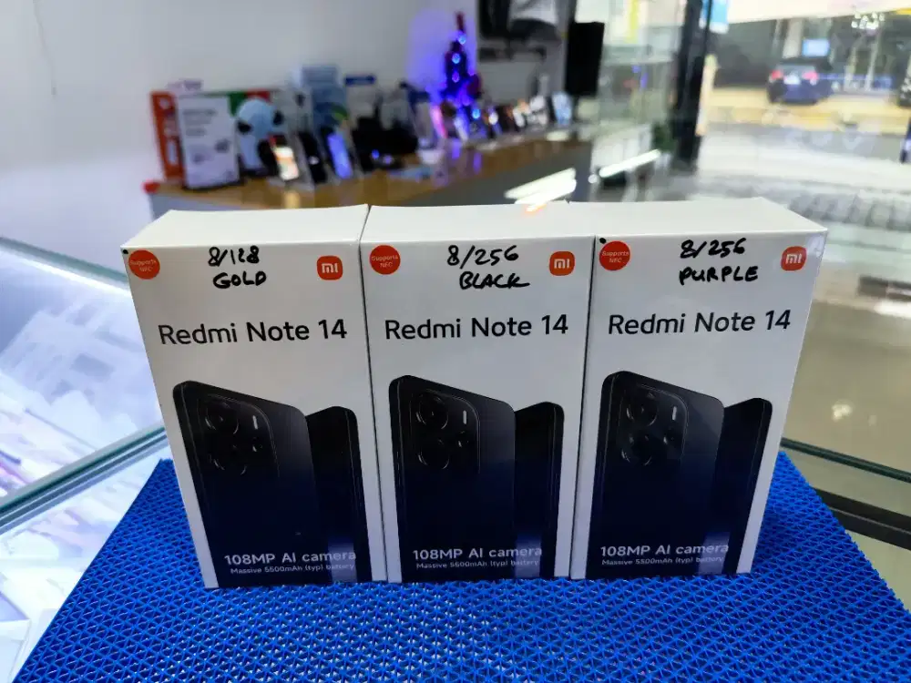 Redmi Note 14 4G New PROMO,MELAYANI KREDIT,Garansi Resmi 15 Bulan
