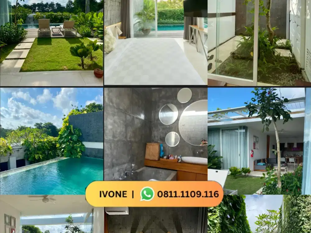 Dijual Villa Uluwatu Bali kolam renang full furnished 3,85 Milyar