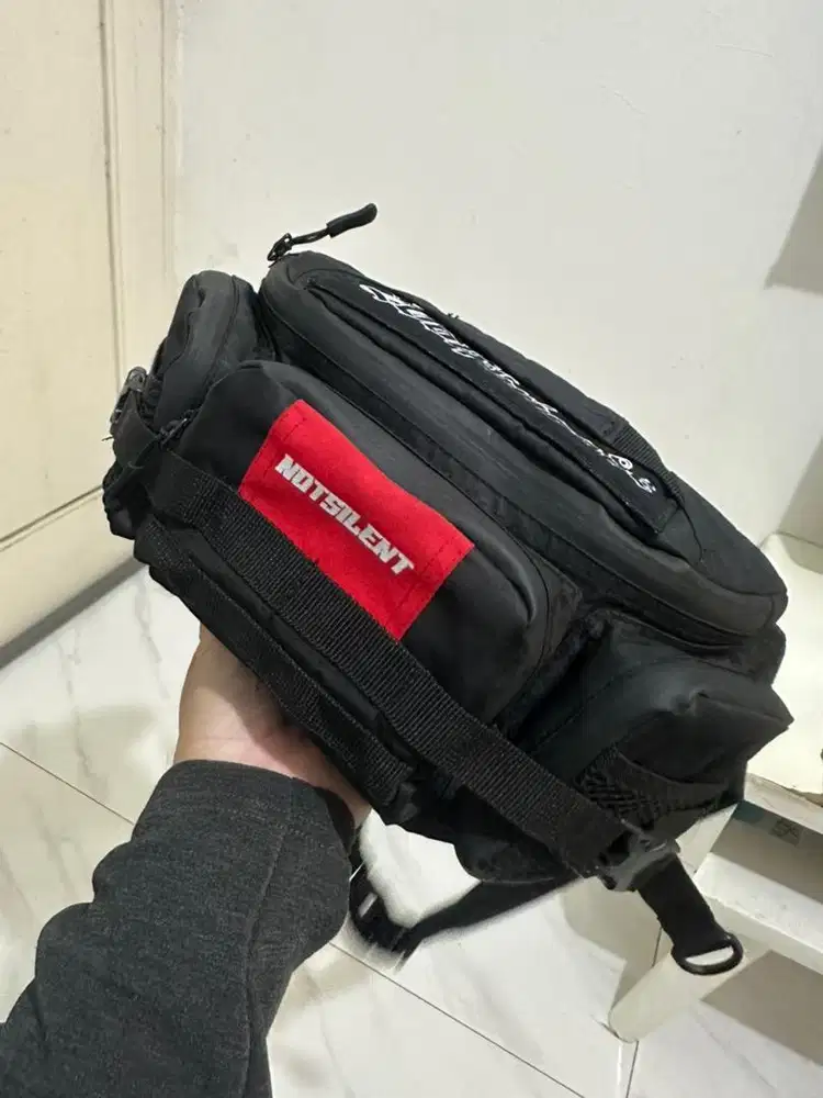 Waistbag Tas Pinggang Motor Sunmori Notsilent Waterproof