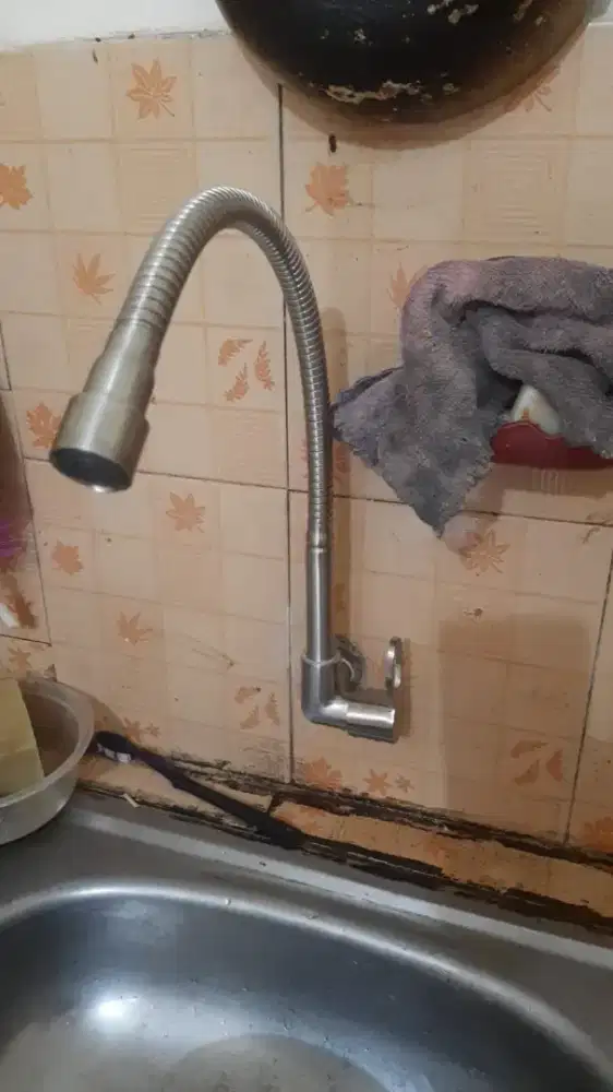 Kran wastafel full stenlis merek CVN sus304