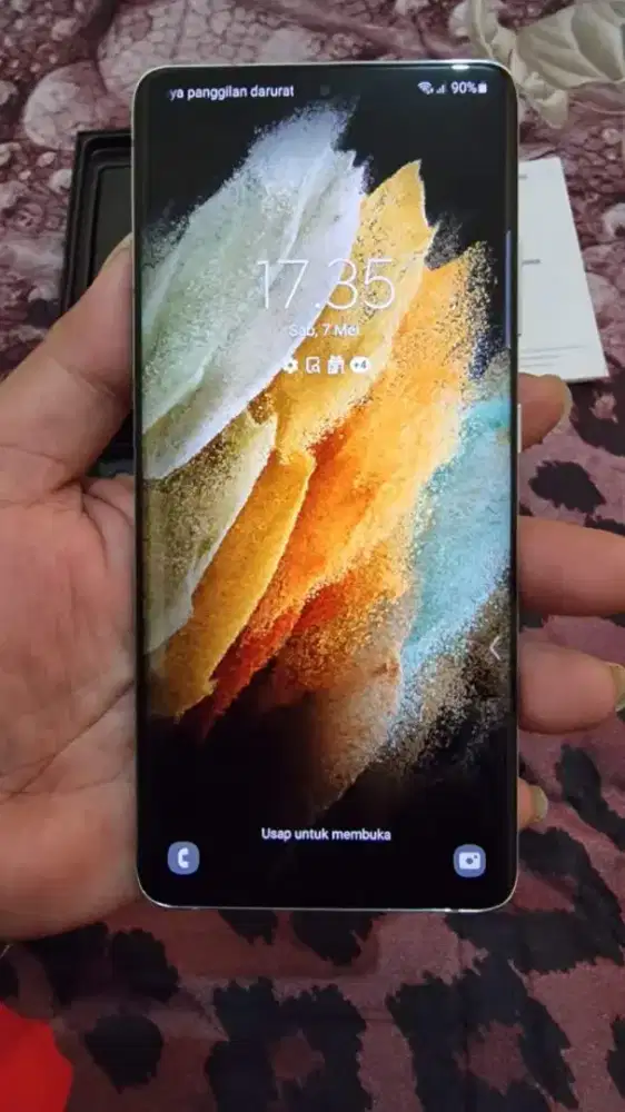 samsung s21 ultra, ram 12/256Gb, fullset ori sein. Like new!