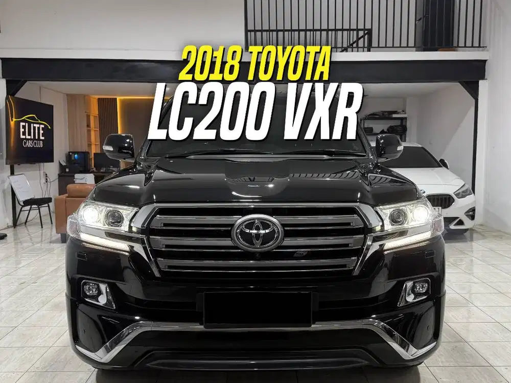 Toyota Land Cruiser 200 VXR 2018 Black Hitam LC LC200 200VXR VX R