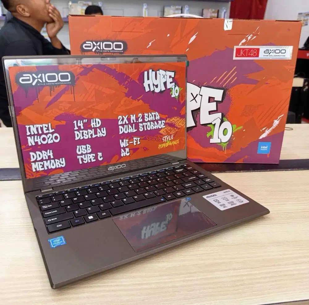 LAPTOP BARU DANA PELAJAR | AXIOO HYPE 10 BISA KREDIT 0 DP