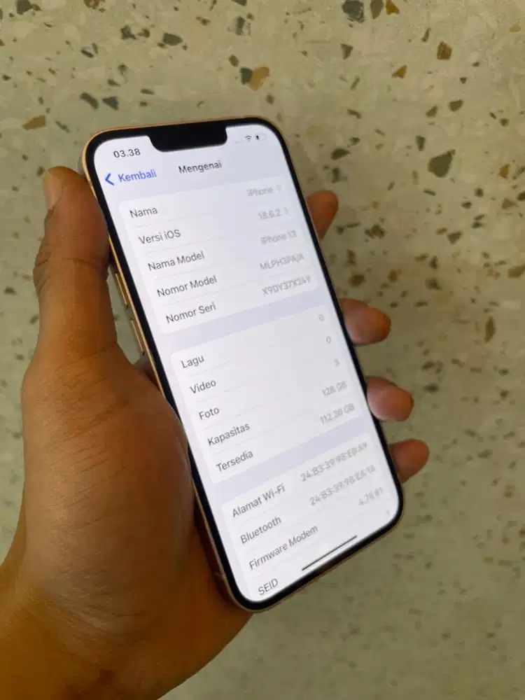 Iphone 13 128 pink second ibox mulus