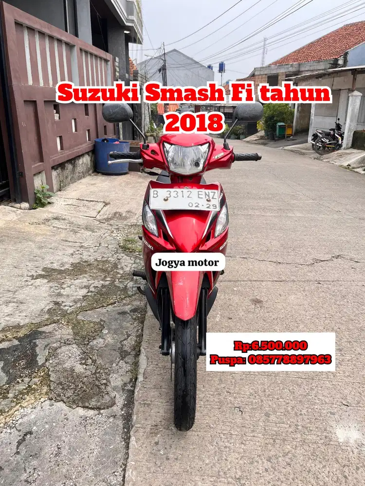 (B) Suzuki Smash tahun 2018