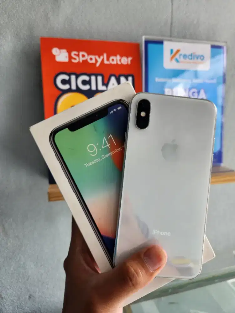 Iphone x 256gb inter all op face id of bisa lame paylater