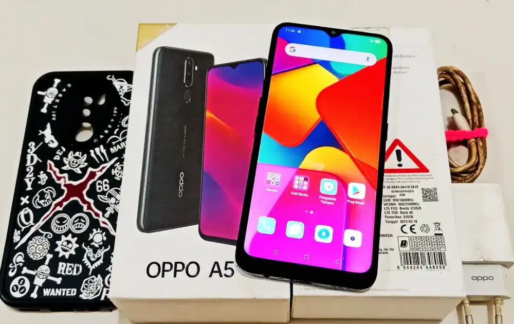 OPPO A5 4/128 LENGKAP