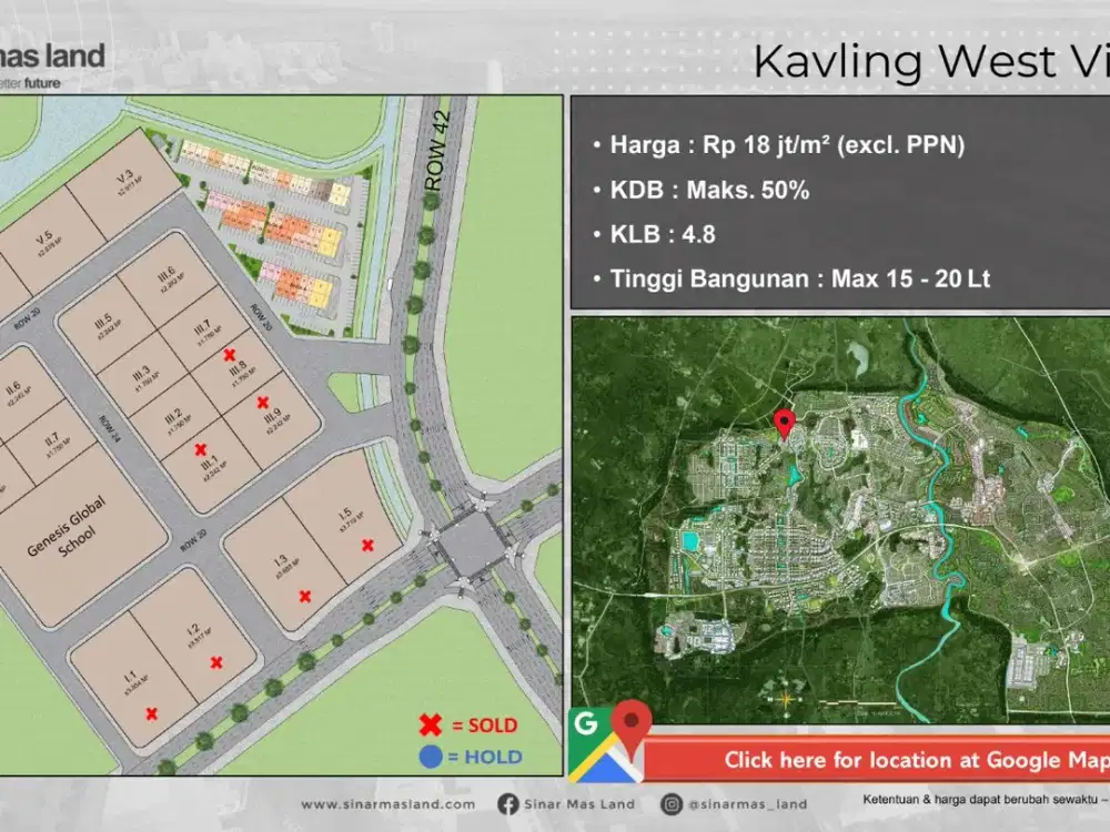Kavling Premium di BSD Siap Bangun, Lokasi Strategis!