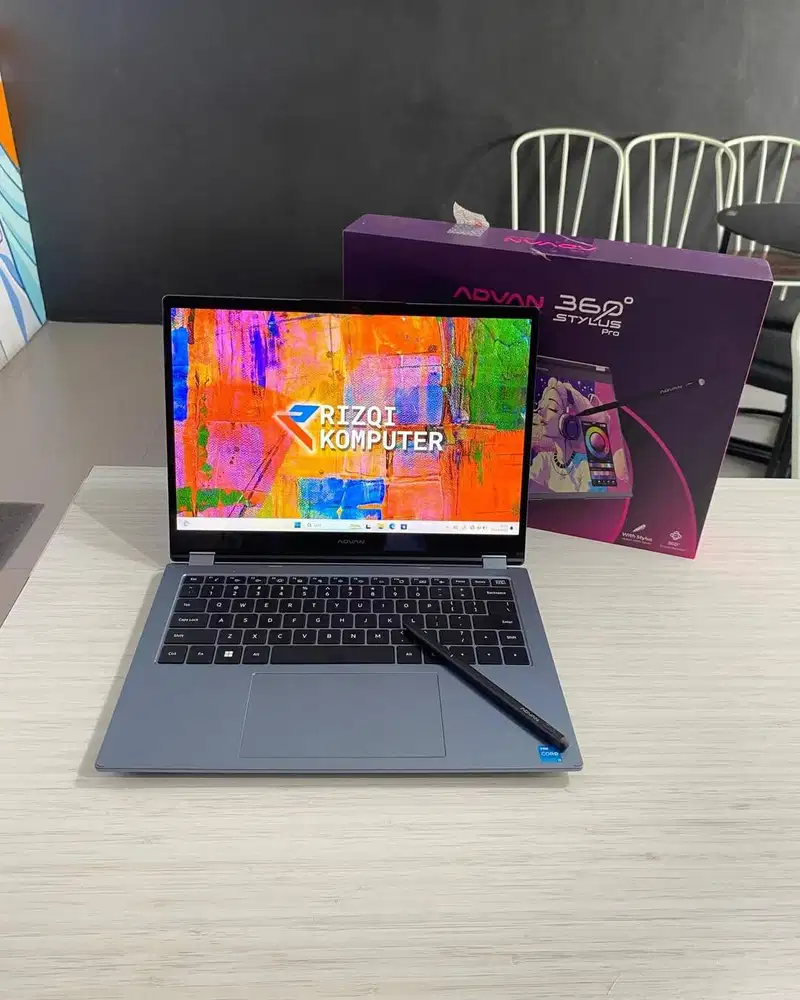 Advan 360° Stylush Pro 1401  Intel Core i3-1215U Ram 8GB SSD 256GB