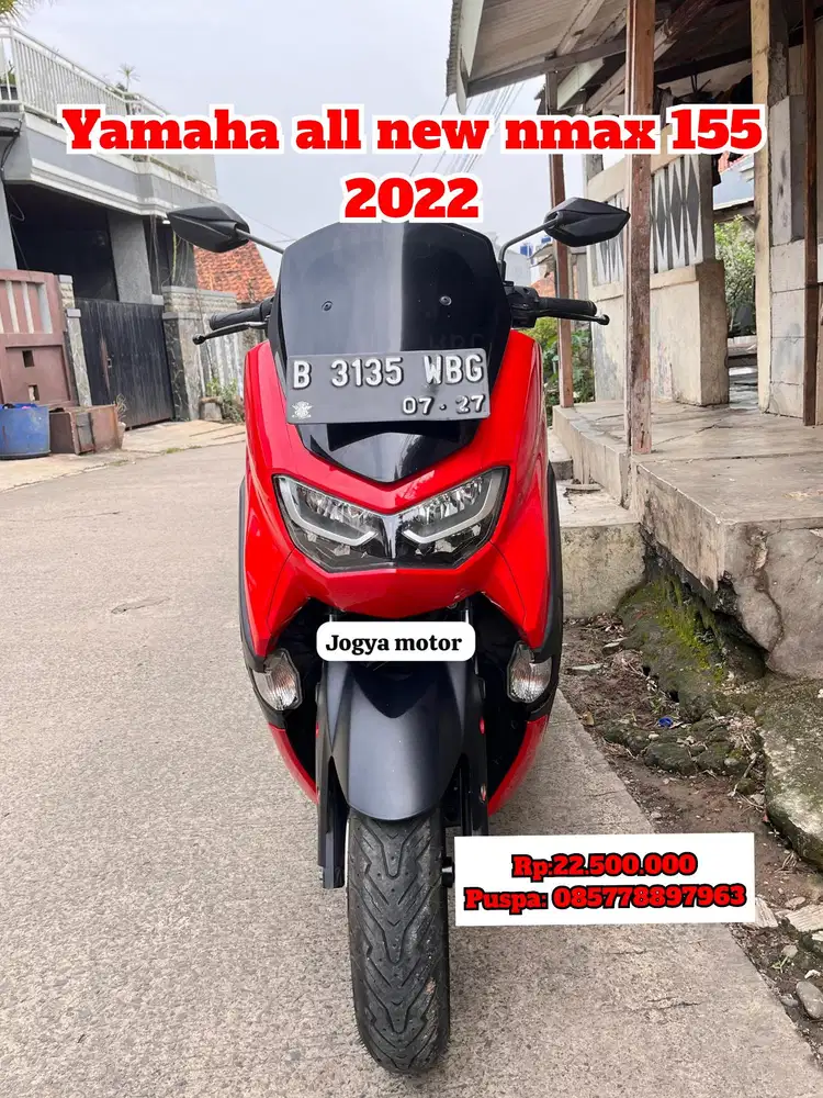 (B) Yamaha new nmax 155 tahun  2022