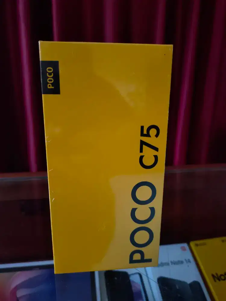 Poco C75 New Fresh Ram 6/128 Garansi Resmi